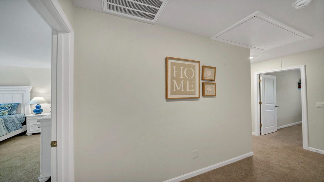 Representative unfurnished interior of a home built from the Pearson Th by D.R. Horton in Hunter's Branch Townhomes, Hopkins (Image 20).