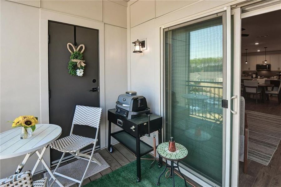 Exterior details and patio area of a home in , Cumming (Image 19).