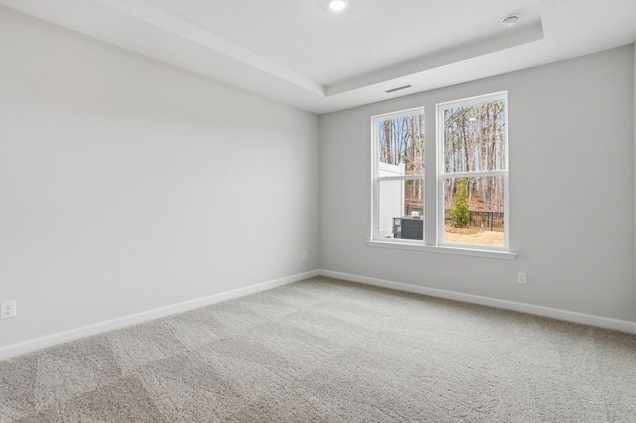 Spacious, unfurnished interior of a new home in Ovation at Sweetbrier, Durham (Image 20).