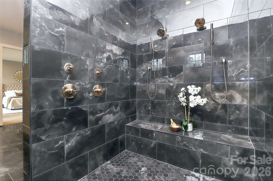 Close-up of interior finishes inside a home in , Charlotte (Image 19).