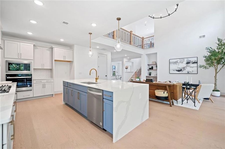 Furnished interior view inside a new home in , Woodstock (Image 6). Furnished interior view inside a new home in , Woodstock (Image 6).