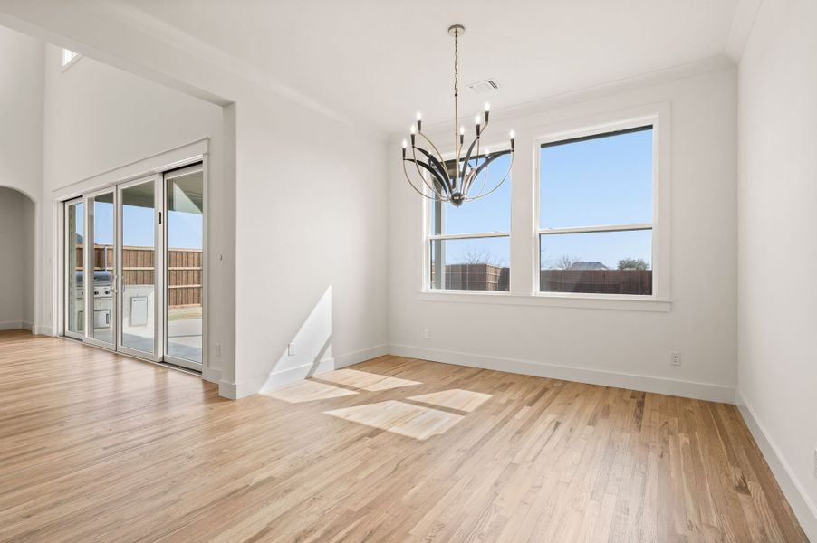 Spacious, unfurnished interior of a new home in NorthGlen, Haslet (Image 36). Spacious, unfurnished interior of a new home in NorthGlen, Haslet (Image 36).