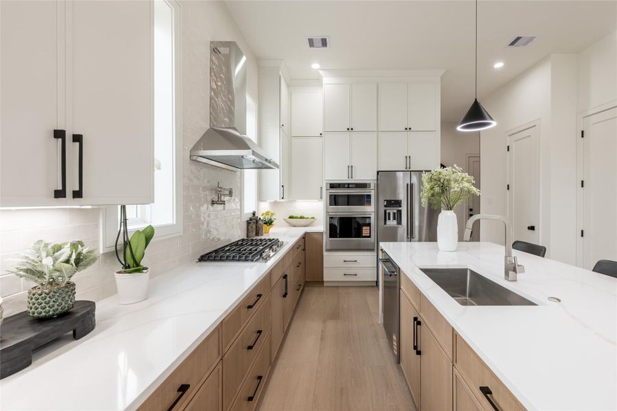 Furnished interior view inside a new home in , Houston (Image 5).