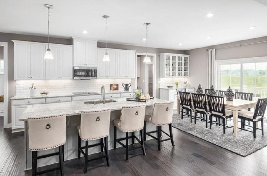 Furnished interior view inside a new home in , Fayetteville (Image 3).