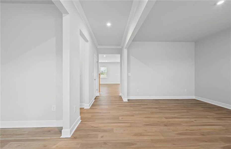 Spacious, unfurnished interior of a new home in Anderson Point Estates, McDonough (Image 34).