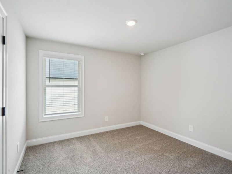 The Dakota Basement floorplan with the Calm Latte interior package.