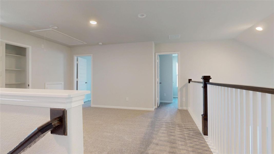 Spacious, unfurnished interior of a new home in Lexington Heights, Willis (Image 22). Spacious, unfurnished interior of a new home in Lexington Heights, Willis (Image 22).