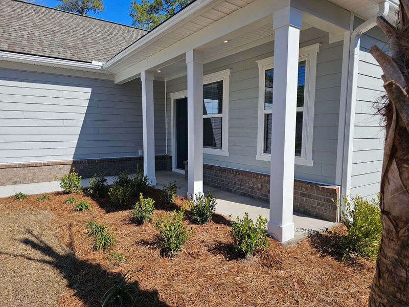 Exterior details and patio area of a home in Solserra, Shallotte (Image 3).