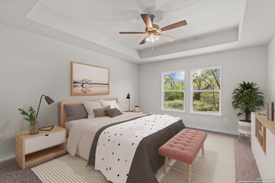 Furnished interior view inside a new home in , Pleasanton (Image 11). Furnished interior view inside a new home in , Pleasanton (Image 11).