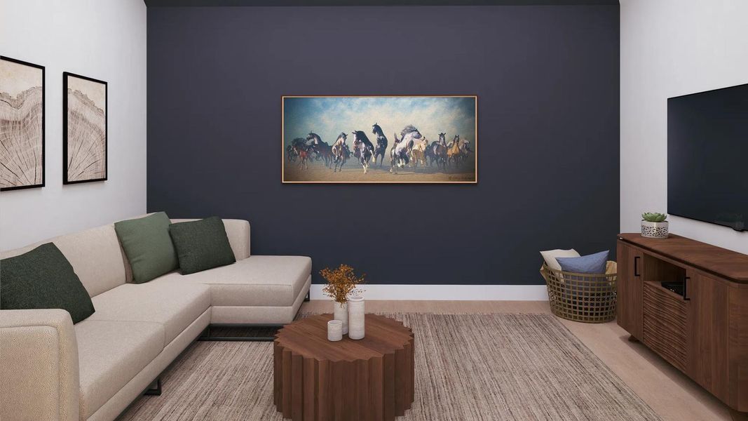 Furnished interior view inside a new home in Austin Point Showcase, Richmond (Image 5). Furnished interior view inside a new home in Austin Point Showcase, Richmond (Image 5).