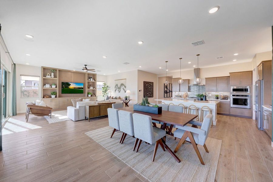 Representative furnished interior of a home built from the Garnet by Mattamy Homes in Tierra Vistoso, Surprise (Image 28).