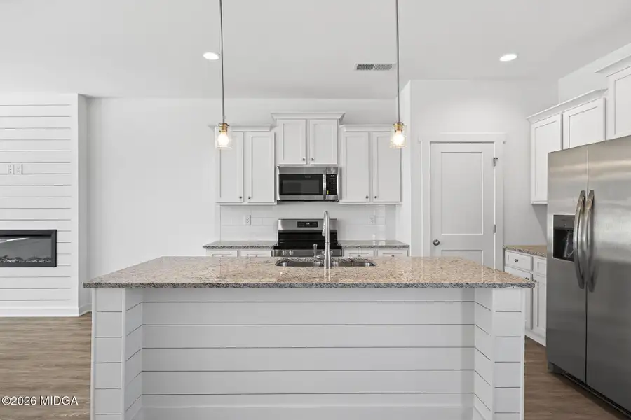 Furnished interior view inside a new home in Langston Place, Perry (Image 4).