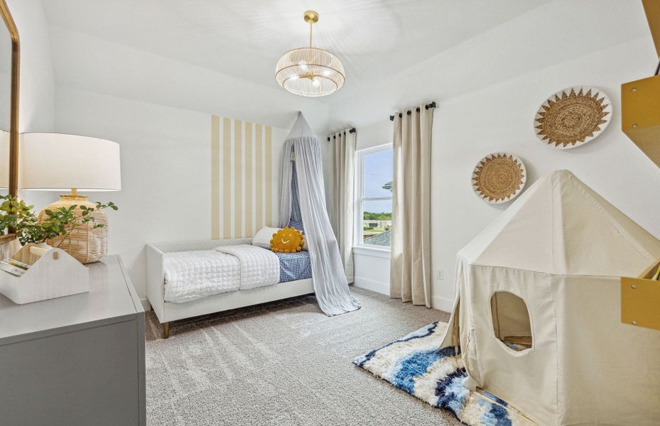 Furnished interior view inside a new home in Anna Town Square, Anna (Image 18).