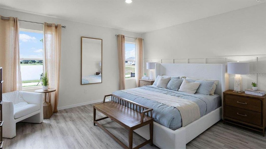 Furnished interior view inside a new home in , Lakeland (Image 29). Furnished interior view inside a new home in , Lakeland (Image 29).