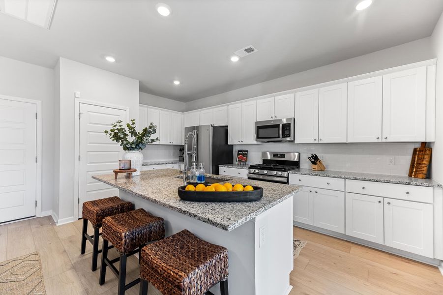 Furnished interior view inside a new home in Heron's Walk at Summers Corner, Summerville (Image 19).