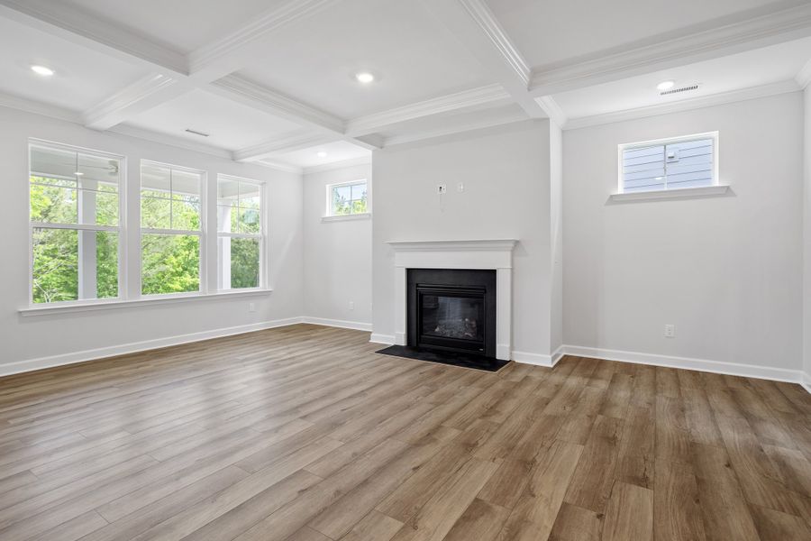 Spacious, unfurnished interior of a new home in Sweetbrier, Durham (Image 19). Spacious, unfurnished interior of a new home in Sweetbrier, Durham (Image 19).