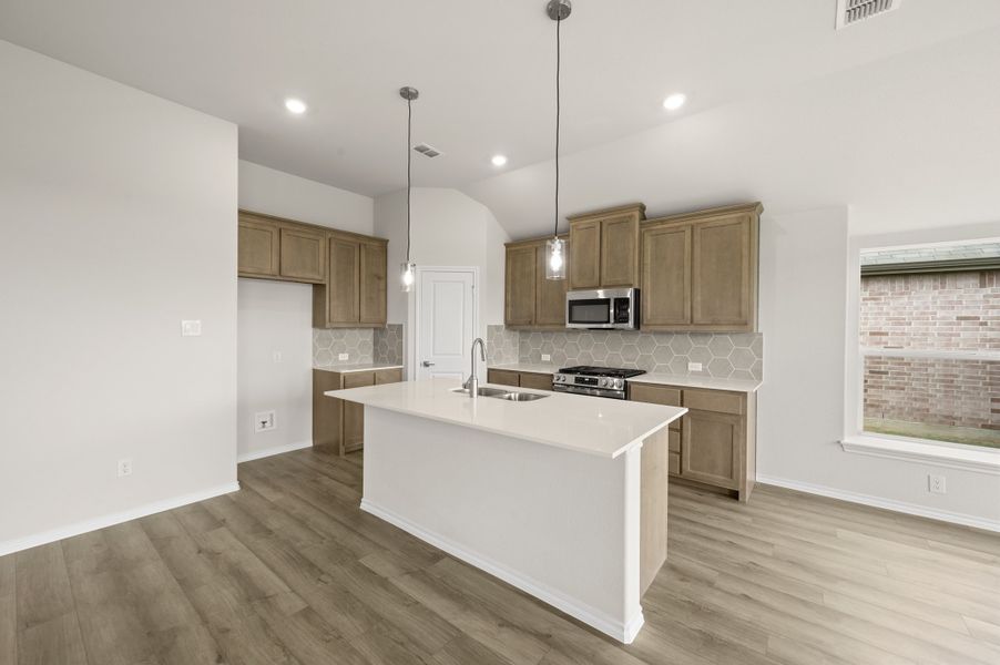 Furnished interior view inside a new home in Meadow Park at The Meadows, Ponder (Image 5).