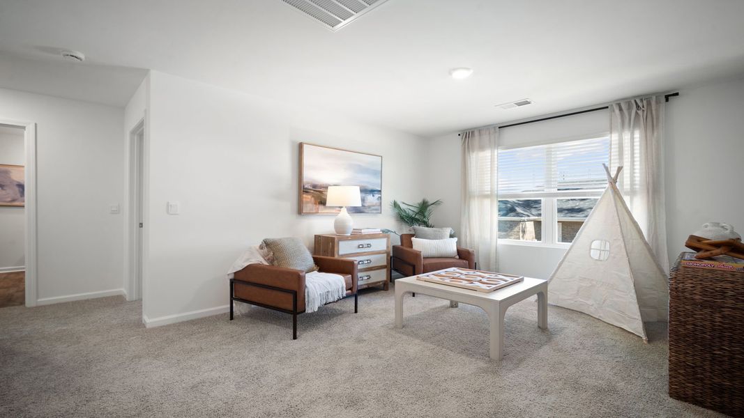 Furnished interior view inside a new home in Cypress Landing, Hardeeville (Image 12). Furnished interior view inside a new home in Cypress Landing, Hardeeville (Image 12).