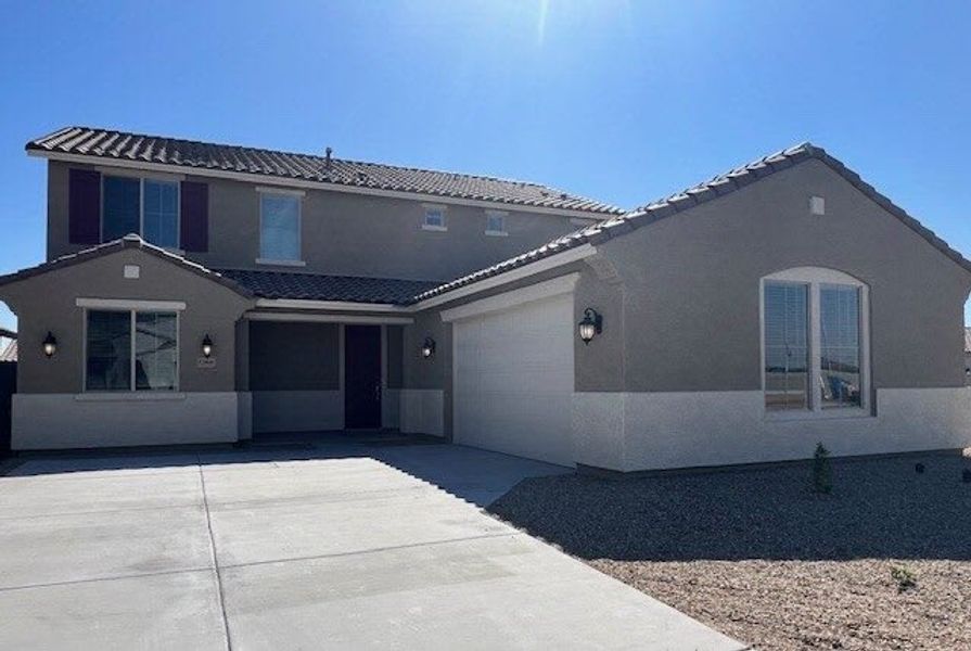 Exterior of Home | Mazatal | Bentridge – Peak Series | Buckeye, AZ | Landsea Homes