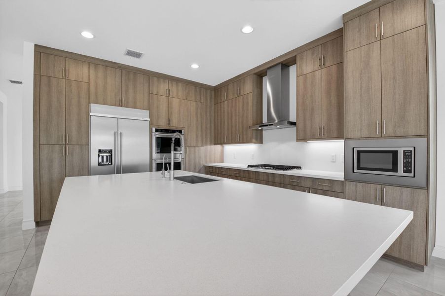 Furnished interior view inside a new home in , Boca Raton (Image 17).