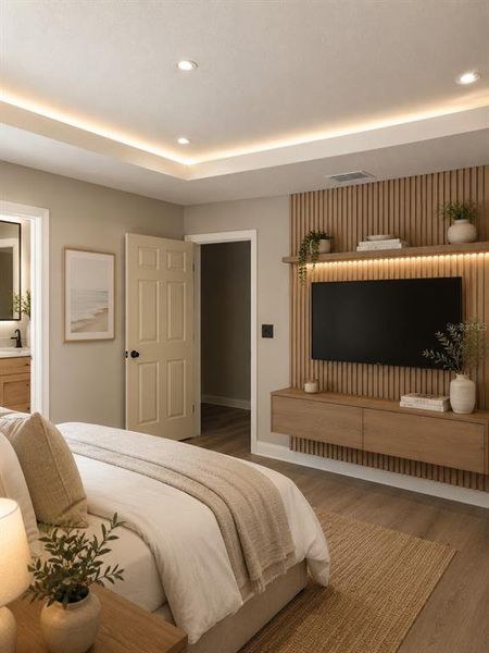 Furnished interior view inside a new home in , Citrus Springs (Image 3).
