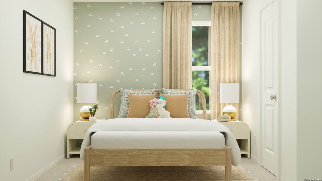 Furnished interior view inside a new home in Stone Garden, Elmendorf (Image 23).