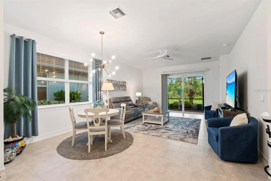 Furnished interior view inside a new home in , Punta Gorda (Image 5).