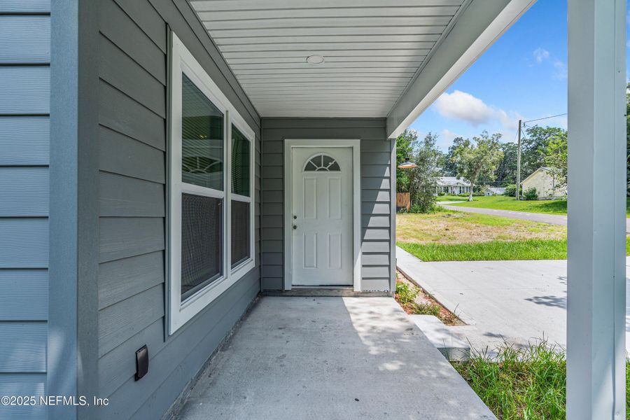 Front exterior of a new home in , Jacksonville, FL, highlighting curb appeal (Image 16). Front exterior of a new home in , Jacksonville, FL, highlighting curb appeal (Image 16).