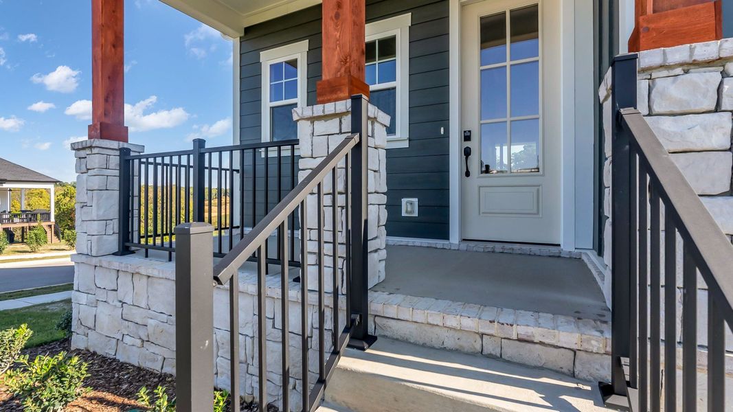Exterior details and patio area of a home in Richvale Estates, Fairview (Image 3).
