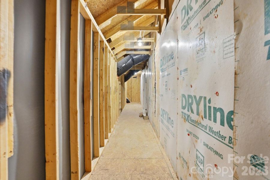 In-progress construction of a new home in Carrington, Stanley, NC (Image 39).