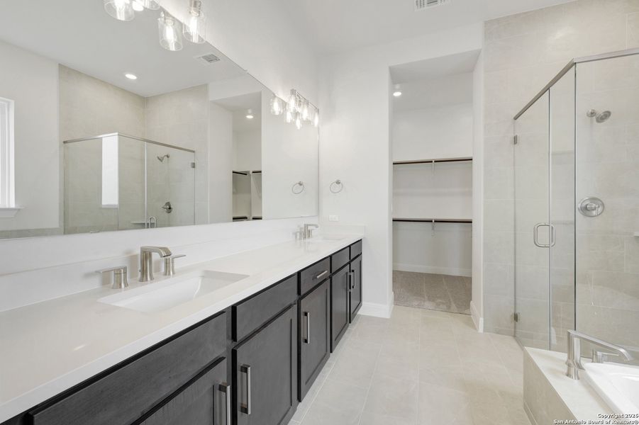 Furnished interior view inside a new home in Windsong - Reserve Series, Boerne (Image 19).