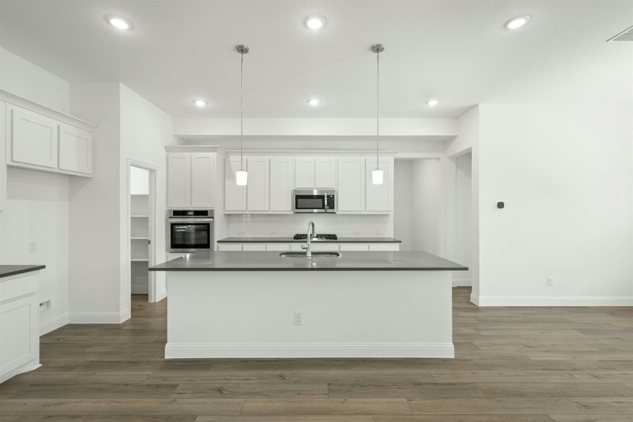Representative furnished interior of a home built from the Cherry by Kindred Homes in Westside Preserve, Midlothian (Image 37).
