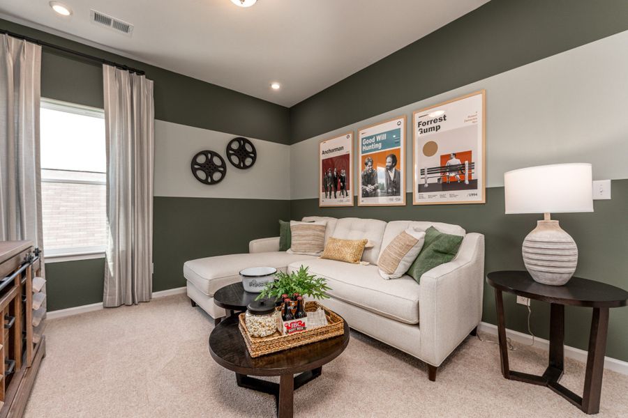 Furnished interior view inside a new home in Jackson Hills, Clarksville (Image 10).