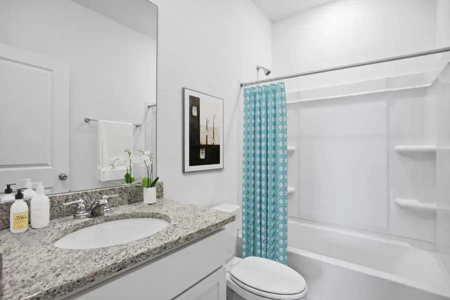 Furnished interior view inside a new home in Redbud, Hockley (Image 15).