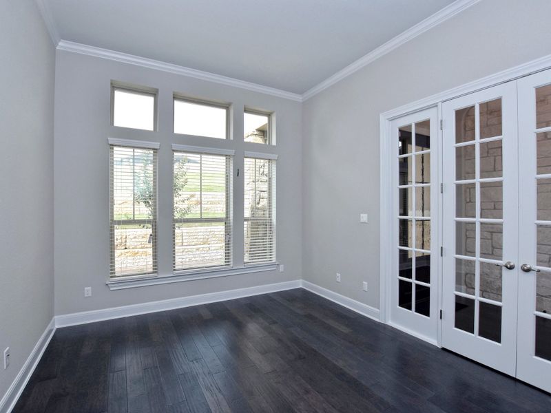 Image 116 representing the San Simeon II by Giddens Homes in Clearwater Ranch, Liberty Hill, TX.