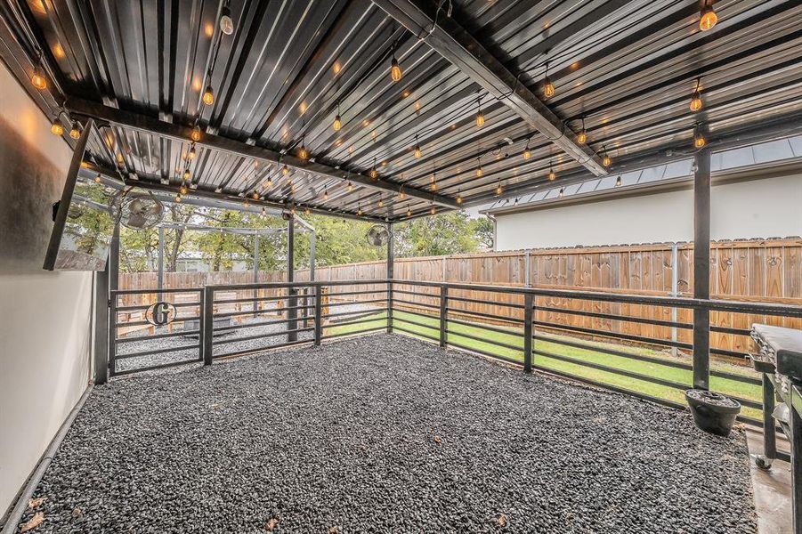 View of stable View of stable