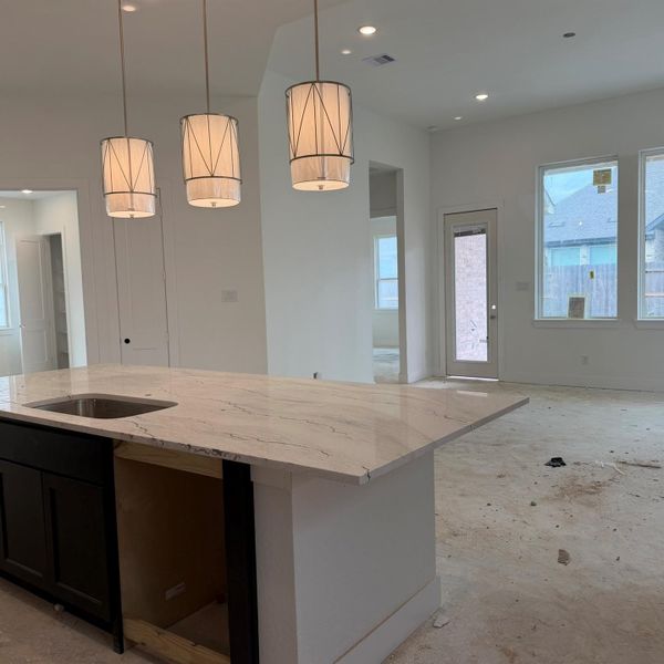 In-progress construction of a new home in Wood Leaf Reserve, Tomball, TX (Image 7).