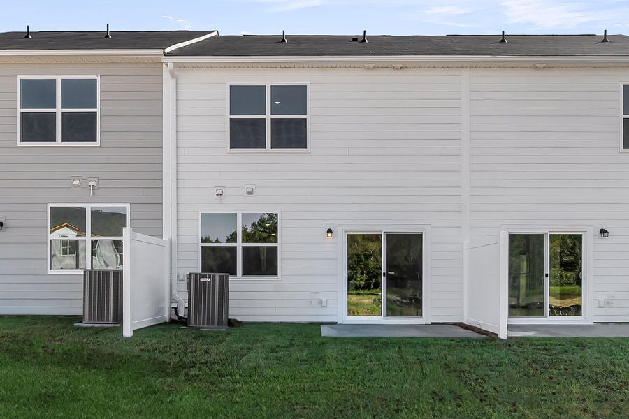Exterior details and patio area of a home in Halstead, Moncks Corner (Image 4).
