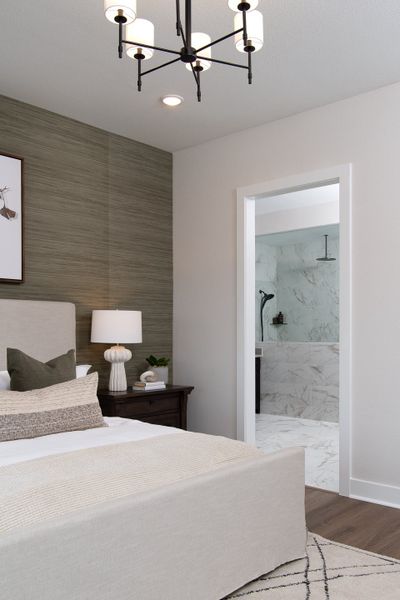 Representative furnished interior of a home built from the Logan by Tri Pointe Homes in Somerset Park, Rockwall (Image 12).