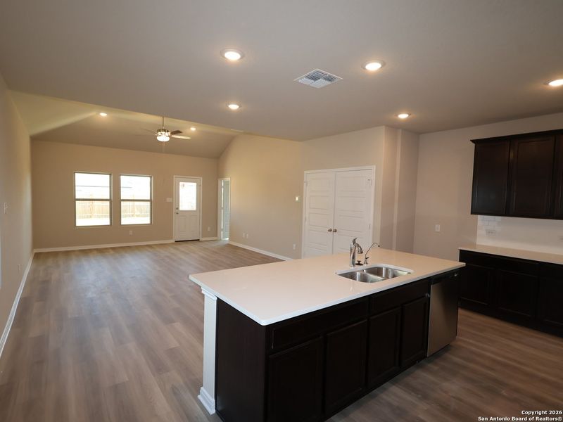 Furnished interior view inside a new home in Winding Brook, San Antonio (Image 9).