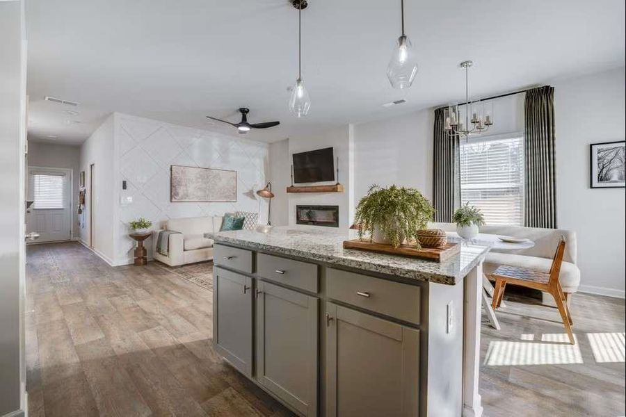 Furnished interior view inside a new home in Azalea Hills, Temple (Image 11).