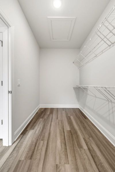 Representative unfurnished interior of a home built from the Essex by Keystone Homes NC in Weybridge, Burlington (Image 82).