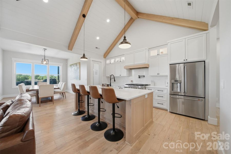 Furnished interior view inside a new home in , Hickory (Image 13).