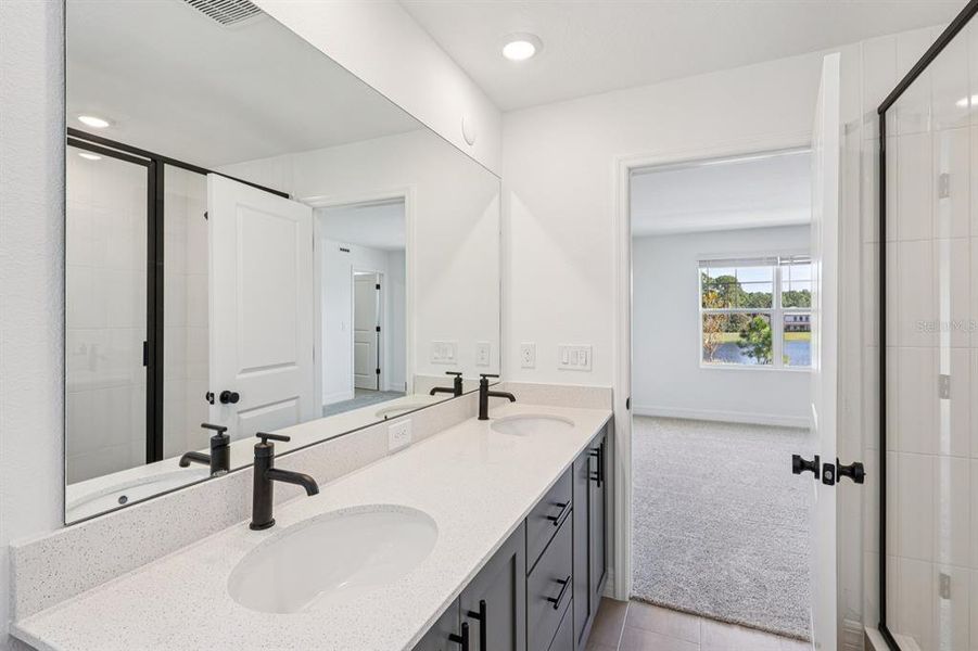 Furnished interior view inside a new home in , Winter Garden (Image 7). Furnished interior view inside a new home in , Winter Garden (Image 7).