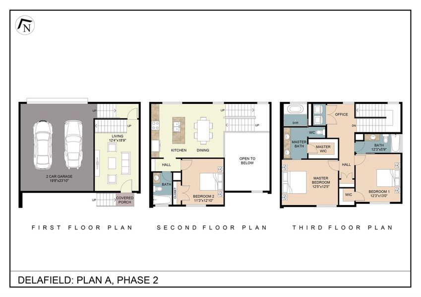 2D floor plan layout of this home in , Houston, TX (Image 5).