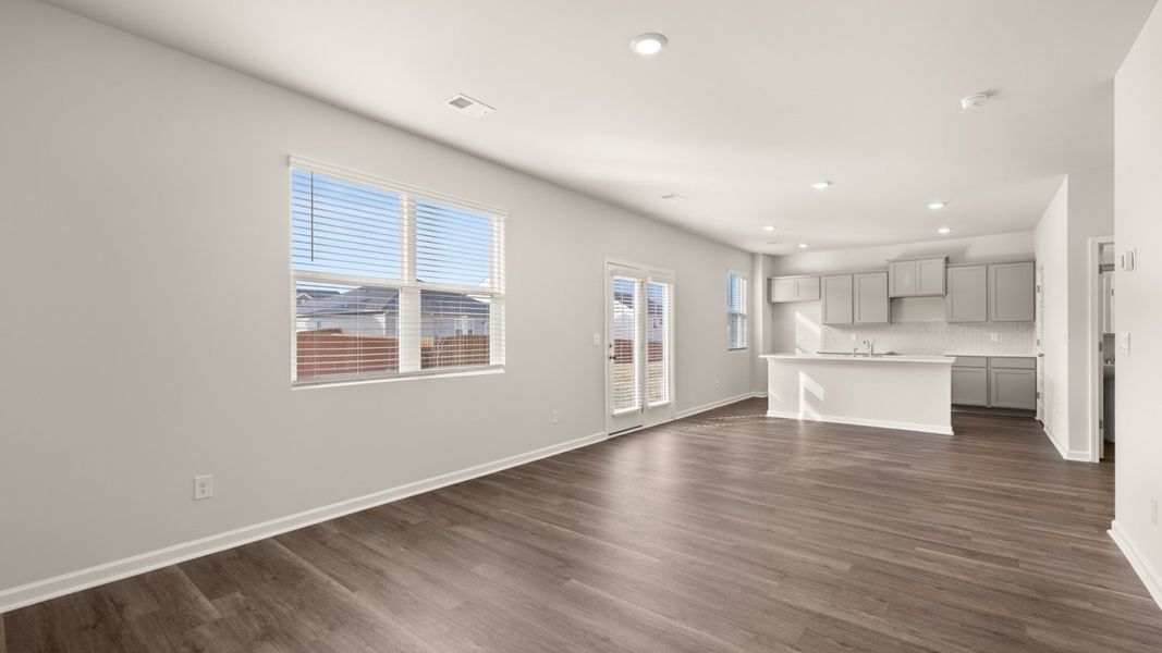 Representative unfurnished interior of a home built from the Penwell by D.R. Horton in Locust Grove Station - Cedar Ridge, Locust Grove (Image 18).