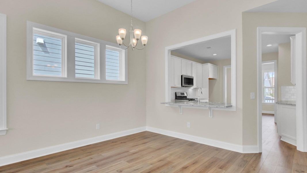 Spacious, unfurnished interior of a new home in Cresswind Charleston, Summerville (Image 15).