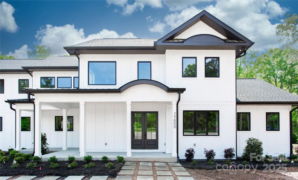 Front exterior of a new home in , Waxhaw, NC, highlighting curb appeal (Image 2). Front exterior of a new home in , Waxhaw, NC, highlighting curb appeal (Image 2).