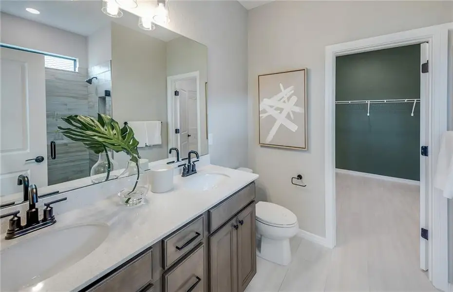 Furnished interior view inside a new home in Everhour, Newnan (Image 4).