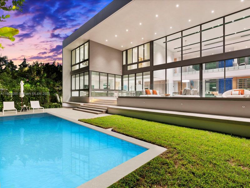 Exterior details and patio area of a home in , Miami Shores (Image 25).